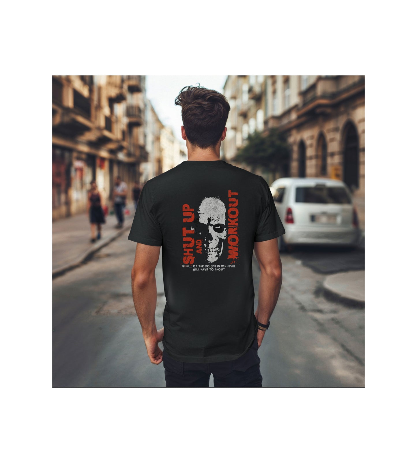 "Shut Up and Workout Unisex t-shirt