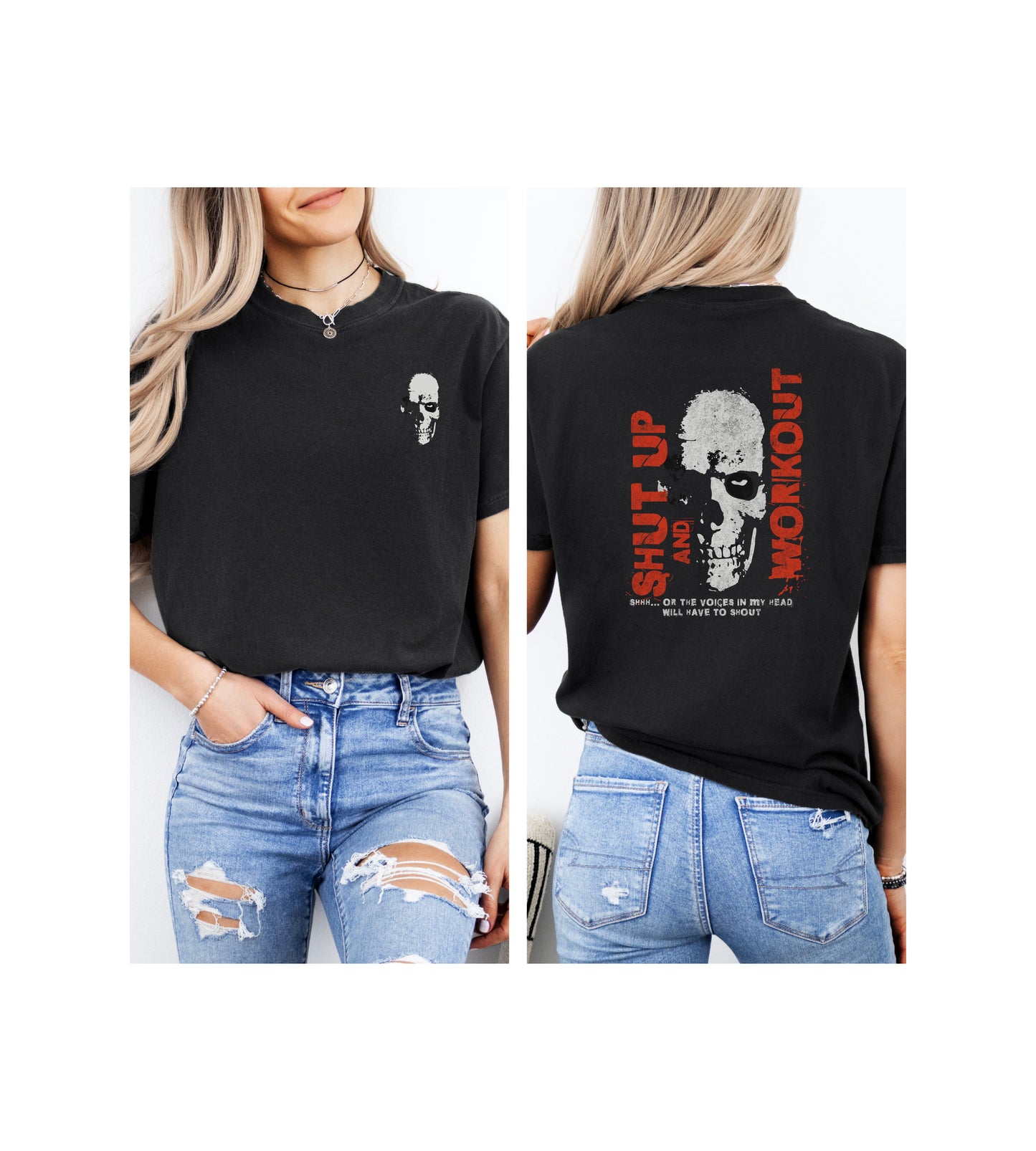 "Shut Up and Workout Unisex t-shirt