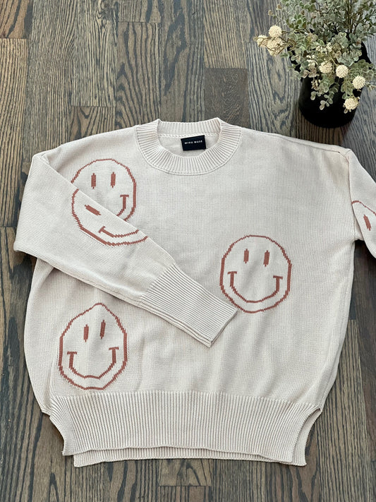 Smiley Face Comfy Sweater